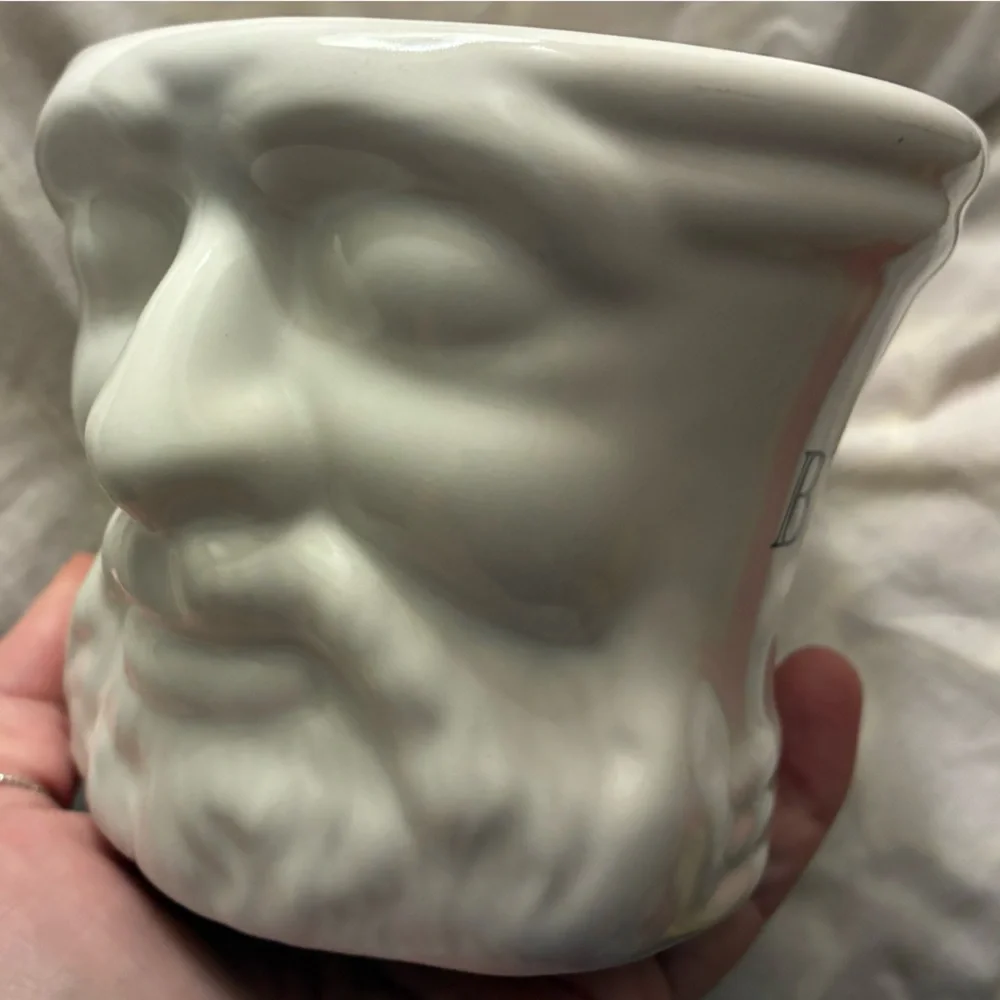 Vintage Burt’s Bees shaving mug with handle Burt’s face mug
